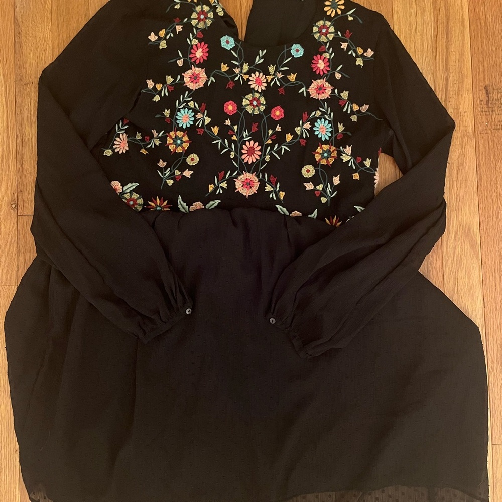 Zara Black Trafaluc Collection Garment